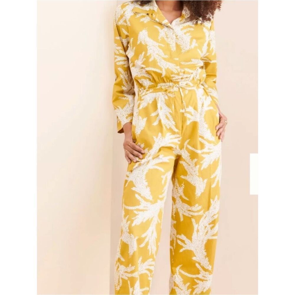 Anthropologie S/W/F Women's Floral Boiler Jumpsuit
UU7
